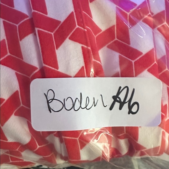 BODEN 12 Libby Geo Print jersey belted maxi shirt dress boho shabby chic - Picture 15 of 16